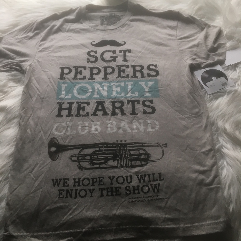 NWT Sgt. Pepper LENNON & McCartney Vtg Like Concert Tee!